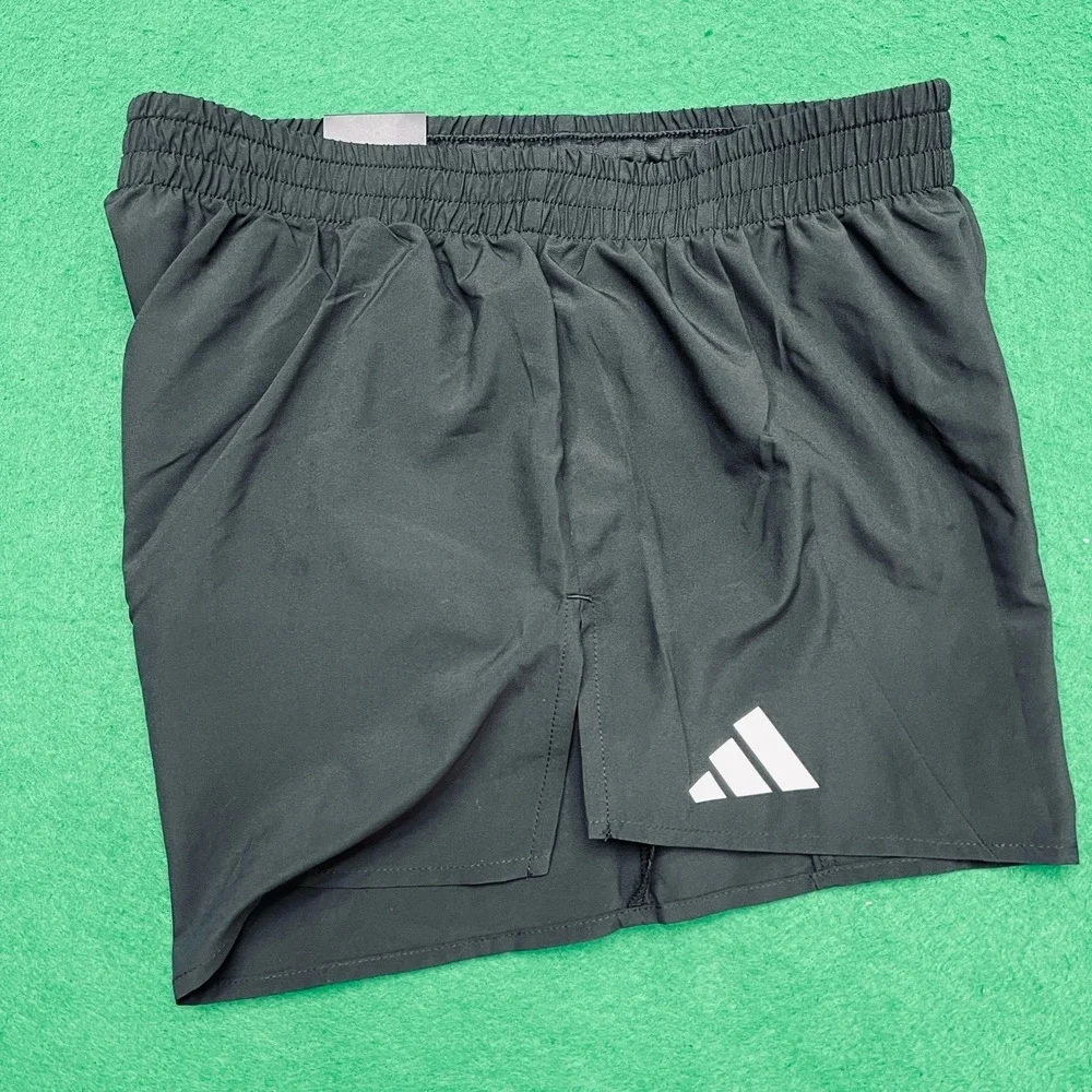 adidas Adizero Essentials Men's 3'' Split Running Shorts Size Small Black